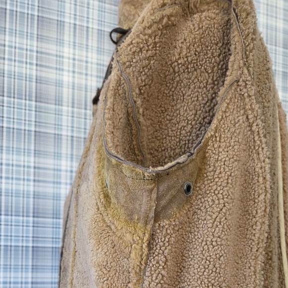 Eddie Bauer Lambskin Leather Bomber Jacket. - Picture 13 of 14